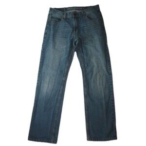 Aeropostale Essex Straight Leg Denim Jeans sz 32x32 Mens Medium Wash